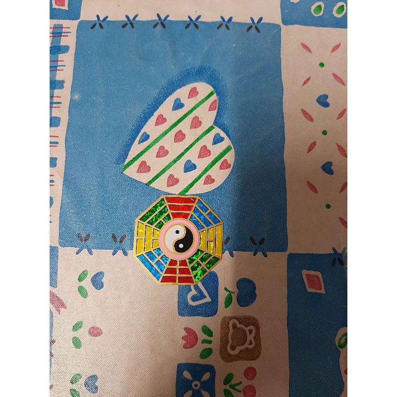 สติ๊กเกอร์ ยันต์ 8 ทิศ จัดทำพิเศษกระท้อนแสงได้ แว๊วๆ (ขนาดเล็ก 4.5×4.5cm.)🎉 - รูปที่ 2