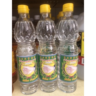 น้ำส้มสายชู น้ำส้มสายชูเทียมตรามือ725ml.(OTOPมหาชัย)