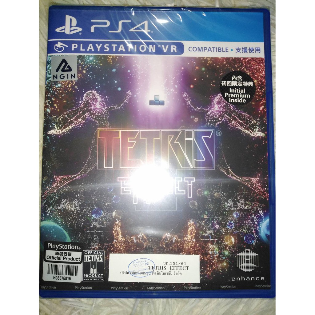 [เหลือ 510ใส่ CLUN150 ] (มือ1)​ PS4 - Tetris Effect (z.3)*เล่นได้ทั้งโหมด TV และ PSVR