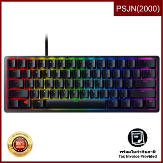 Razer Huntsman Mini 60% Optical Gaming Keyboard (US) (Clicky Purple Switch) (RZ03-03390100-R3M1)