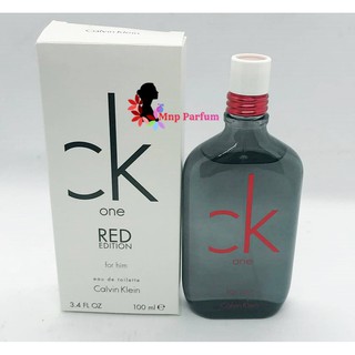 Calvin Klein CK One Red Edition Edt For Him 100 ml. ( Tester Box )