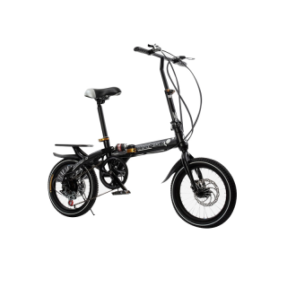 eBuy Thailand จักรยานพับได้ จักรยานพกพา ขนาดล้อ 16 นิ้ว Folding bike ปรับความเร็วได้ดิสก์เบรกคู่จักรยาน จักรยาน