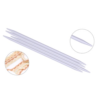 🧶เข็มนิตติ้งเซ็ต ไม้เช็ต อลูมิเนียม (แพ็คละ 4 ด้าม)  Aluminum Double Points Knitting Needles