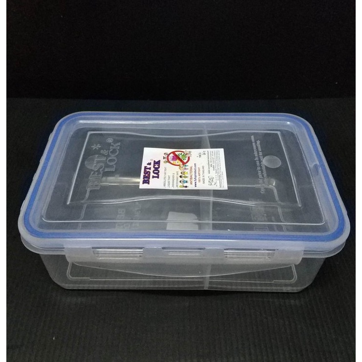 ส่งไว 🔥กล่องถนอมอาหาร กล่องใส่อาหาร กล่องเก็บอาหาร กล่องสุญญากาศ แบบฝาล็อค 4 ด้าน Best Lock เวฟได้
