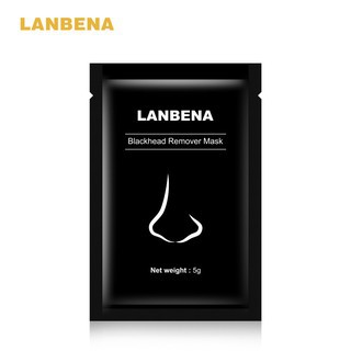 โคลนลอกสำหรับสิวเสี้ยน มาร์กหน้า LANBENA มาส์กสิวเสี้ยน ครีมลอกสิวเสี้ยน มาร์กหน้าโคลนดำ มาร์คหน้าถ่านดำลอกสิวเสี้ยน