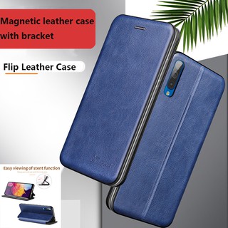 เคสโทรศัพท์หนังฝาพับเคสฝาพับ กันกระแทกสำหรับ Samsung Galaxy A10S A20S A20E A8 A5 2018 Leather Flip Case Cover Shell