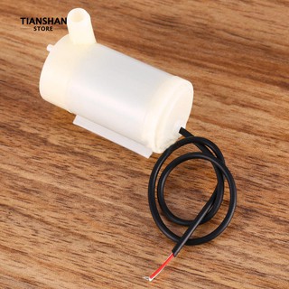 Tianshan ปั๊มน้ำจืด Submersible Motor DC คุณภาพดี DC 2.5V-6V ปั๊มน้ำพุ