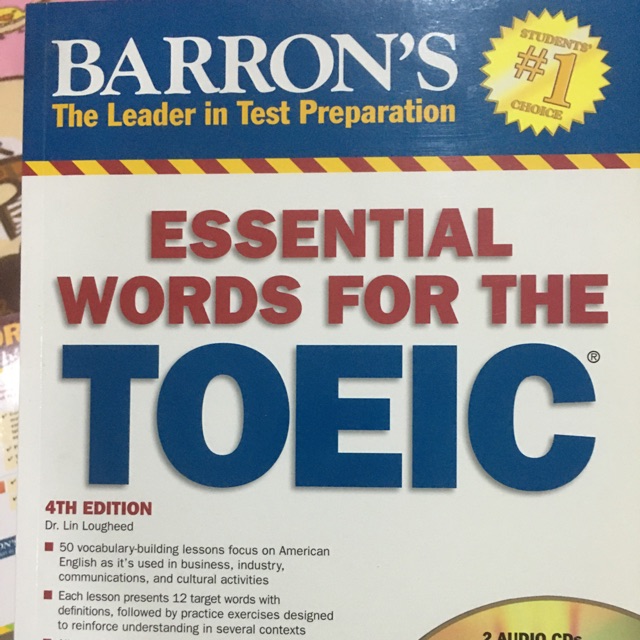 Barron’s essential words for the TOEIC