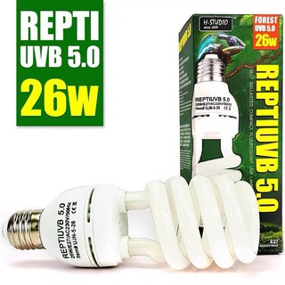 REBTI​ UVB​ 5.0​ หลอดไฟUVB​ 26​ วัตต์​ พร้อมส่งอยู่ที่ไทย