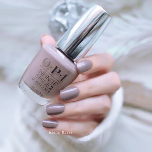 พร้อมส่ง OPI Staying Neutral รุ่น Infinite shine รุ่นฝาสีเงิน รุ่นกึ่งเจล เงาแบบเจล ไม่ต้องอบ โทนเทาอ่อน แท้ %
