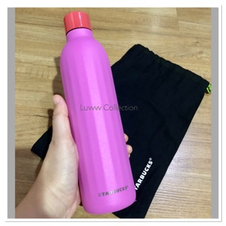 Starbucks Stainless Slim Pink Bottle 15.2 oz Thailands