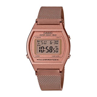 Casio Standard นาฬิกาข้อมือผู้หญิง สายสแตนเลส รุ่น B640,B640WMR-5A,B640WMR-5ADF