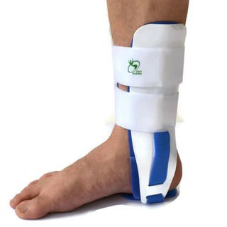 Softguards Ankle Support-Ankle Gel Stirrupอุปกรณ์พยุงข้อเท้าแบบมีเจลประกบ(White) ลดข้อเท้าบวมแบบเฉียบพลัน