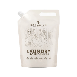 SOGANICS Laundry Liquid Refill โซแกนิคส์ น้ำยาซักผ้า รีฟิล (ถุงเติม) 1.5L