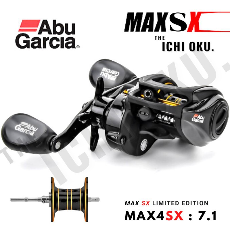 ✕▩รอกหยดน้ำ Abu Garcia MAX SX รอบ 7.1 Max Drag 6.8 รุ่นพิเศษที่ Abu Garcia ผลิตมาล่าสุด