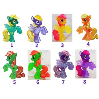 ตุ๊กตาโมเดลม้าโพนี่ My Little Pony สูง 3 cm.