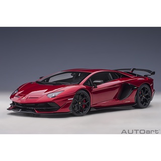 AUTOart LAMBORGHINI AVENTADOR SVJ ROSSO EFESTO/METALLIC RED