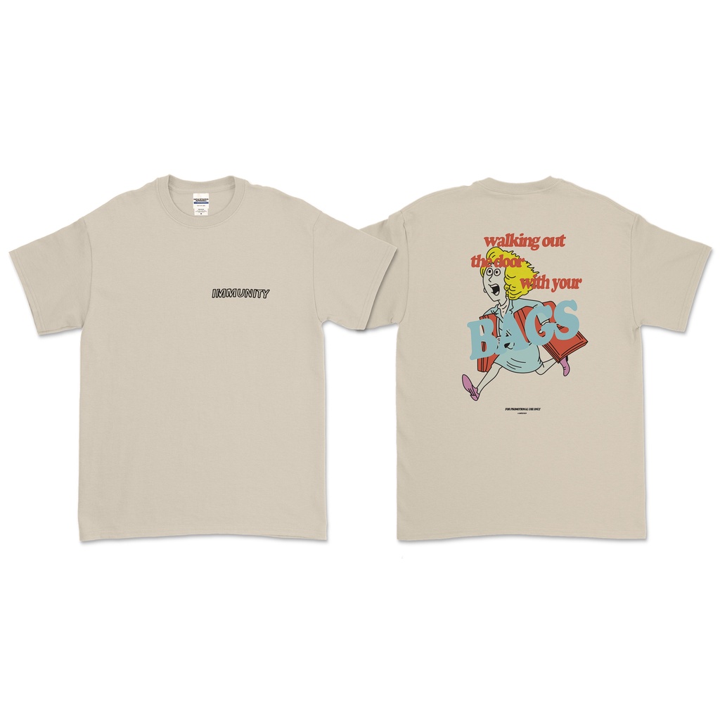 CLAIRO - เสื้อยืด IMMUNITY (BAG) (FRONT BACK)