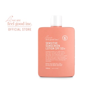 We Are Feel Good Inc. : Sensitive Sunscreen Lotion SPF 50+ โลชั่นกันแดดสูตรอ่อนโยน SPF 50+ ขนาด 200ml