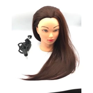 (เกรดดีราคาดี) หัวหุ่นฝึกทำผม (ตัดเรียนเกล้า 💇‍♀️ผมมวย 💆‍♀️ผมทนความร้อนได้) ราคาแค่ 359