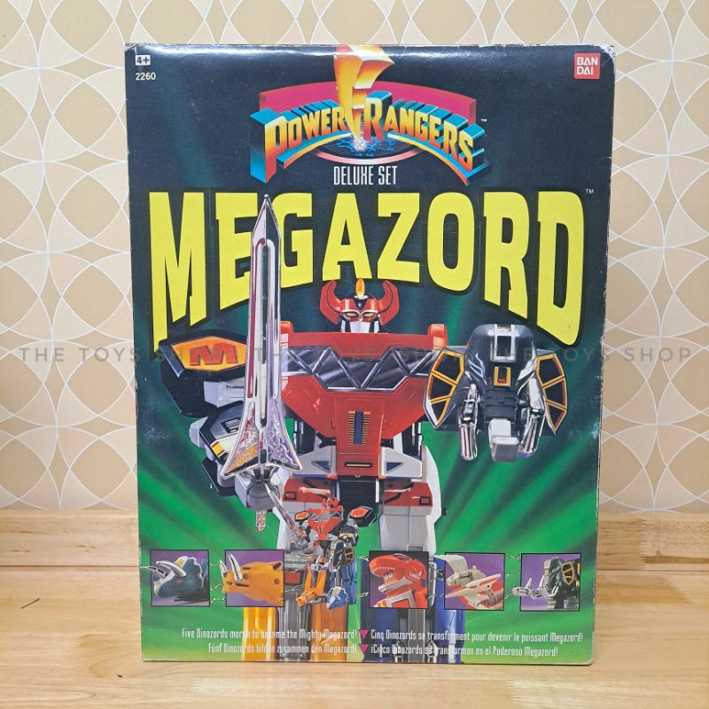 Dx Daizyujinไดจูจิน จูเรนเจอร์ Megazord 1991 Deluxe set (rare)