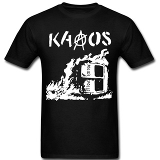 ขายดี!มาใหม่ Kaaos Hardcore Anarcho กราฟฟิควันเกิด แฟชั่นยอดนิยมS-5XL