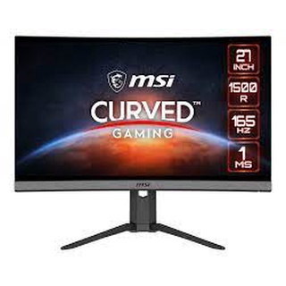 MSI Monitor OPTIX G27C6P,Resolution 1920 x 1080,Refresh Rate165 Hz,Response Time 1 ms, Brightness 250 nits,Contrast Rati