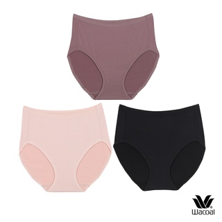 Wacoal Surprise Short Panty กางเกงในใส่สบายวาโก้ รูปแบบเต็มตัว แพ็ค 3 ชิ้น รุ่น WU4T34 สีเบจ-ดำ-น้ำตาล (BE-BL-BT)