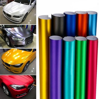 30x50 Chrome Mirror Vinyl Film Wrapping Car Styling Sticker Decal Motorcycle