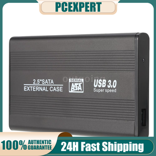 PCER◆USB 3.0 HDD SSD SATA External Portable Superspeed Aluminum 2.5" Hard Drive Disk Box Enclosure Case up to 1TB