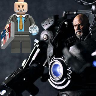 เข้ากันได้กับ Leging Minifigures Iron Man Iron Monger Mark 85 Endgame Building Blocks ของเล่นสําหรับเด็ก