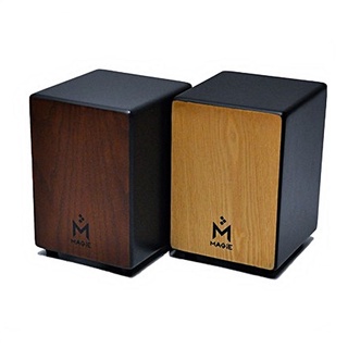 Magie Cajon Drum รุ่น MINI-ASH กลองคาฮอง มากี เครื่องดนตรี เครื่องเคาะจังหวะ กลองพกพา อคูสติก