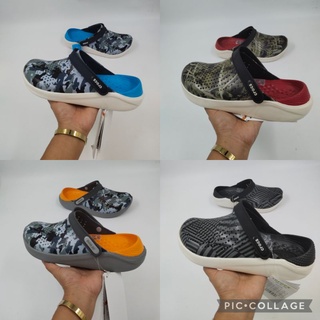 รองเท้าแตะลำลองแฟชั่น สไตล์ Crocs LiteRide Clog สำหรับผู้ชาย สุดฮิต น้ำหนักเบา ใส่สบาย พร้อมส่ง