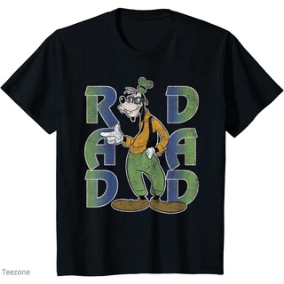 แขนสั้นcrew neckเสื้อยืดแขนสั้น คอกลม ผ้าฝ้าย พิมพ์ลาย Goofy Rad Dad แฟชั่นฤดูร้อน สําหรับผู้ชายS-XXXXL