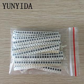 1210 smd ชุดตัวต้านทาน 1ohm - 1 m ohm 5% 33vauesx 20 ชิ้น 660 ชิ้น diy kit