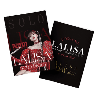 โฟโต้บุ๊ค photobook LISA SOL-LALISA อัลบั้มรูปภาพ 52 หน้ารวมปก ขนาด 10.5×14 cm Photo album BLACKPINK