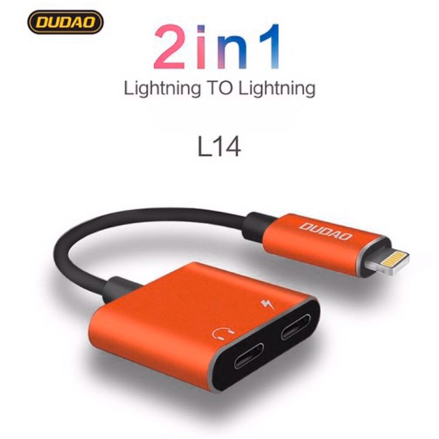 Apple Lightning to Lightning  2in1