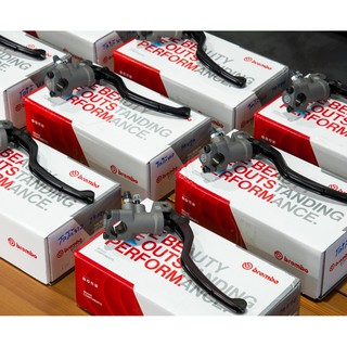 ปั้มเบรค/ปั้มบน Brembo โลโก้ขาว เบอร์ 16/19 (ข้างขวา)