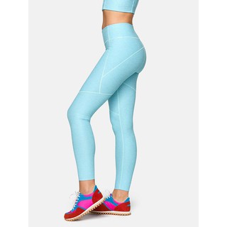 กางเกงเลคกิ้ง OUTDOOR VOICES : 7/8 WARMUP LEGGINGS - POOL BLUE