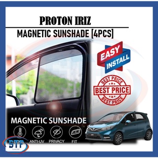 ม่านบังแดดแม่เหล็ก Oem Proton Iriz จํานวน 4 ชิ้น