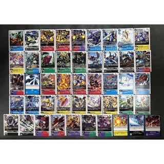 DIGIMON CARD GAME แยกใบ ภาษาญี่ปุ่น EX3 ระดับ U C