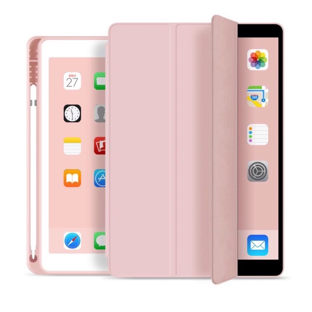 [พร้อมส่ง ส่งจากไทย 🇹🇭] Smart Case เคส iPadMini5/ iPadPro11(2018) iPadPro11(2020) iPadPro12.9(2020)เคสไอแพดใส่ปากกาได้