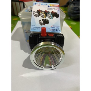 ไฟฉายคาดหัว LED หัวไหกรีดยาง หมุนหรีไฟได้รุ่นF-985