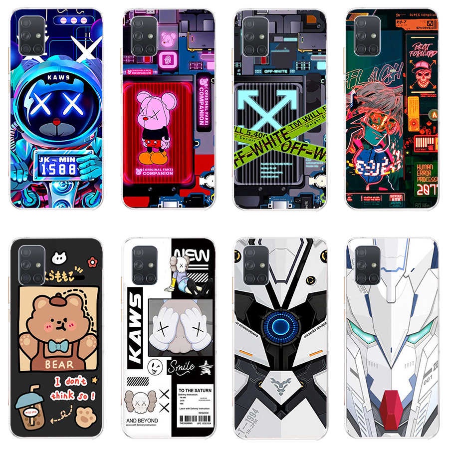 Samsung Galaxy a71 A80 a5 2015 a5 2016 เคส TPU นิ่ม ซิลิโคน ป้องกัน เคสโทรศัพท์