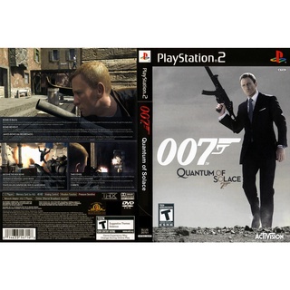 แผ่นเกมส์ PS2  007 Quantum of Solace   คุณภาพ ส่งไว (DVD)