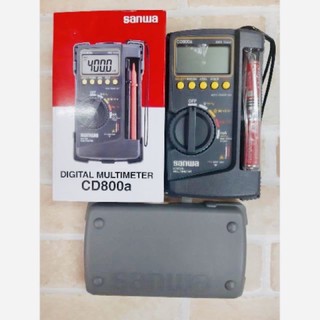 SANWA ดิจิตอลมัลติมิเตอร์ (Digital Multimeters) รุ่น CD800a ของแท้ญี่ปุ่น