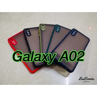 A02(พร้​อมส่งในไทย)เคสขอบนิ่มหลังแข็งขุ่นคลุมกล้องSamsung Galaxy A02/M02ตรงรุ่น