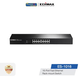 EDIMAX (ES-1016) 16-Port Fast Ethernet Rack-mount Switch