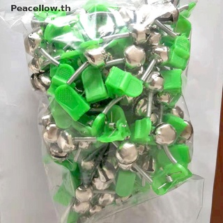 【Peacellow】กระดิ่งเตือนปลากินเบ็ดตกปลา 10 ชิ้น