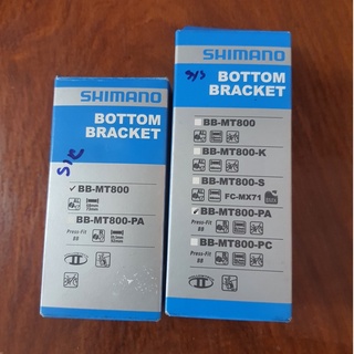 กระโหลก Shimano XT BB-MT800 แบบเกลียวBSA และ BB-MT800PA แบบอัดPressfit